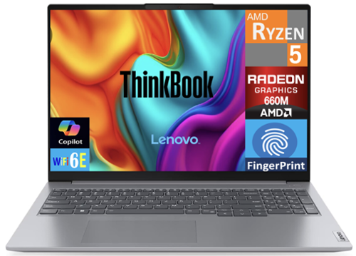  Lenovo - 16 21MW009SUS Laptop, Ryzen 5 7533HS, 32GB, 1TB SSD, 16.0&quot; WUXGA (1920x1200), AMD Radeon, Win 11 Pro - Arctic Grey