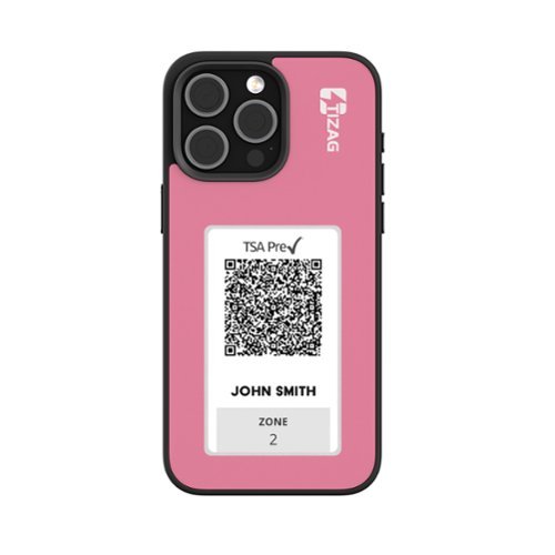 Tizag Digital Canvas Case for iPhone 16 Pro Max - Pink WORLDWIDE DELIVERY