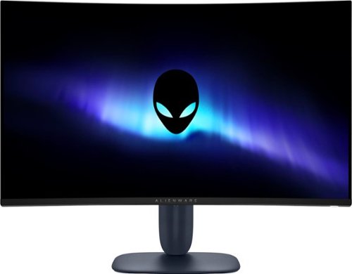  Alienware - AW3225DM 32&quot; VA LED Curved QHD 180Hz 1ms FreeSync Gaming Monitor with HDR (HDMI, DisplayPort) - Black