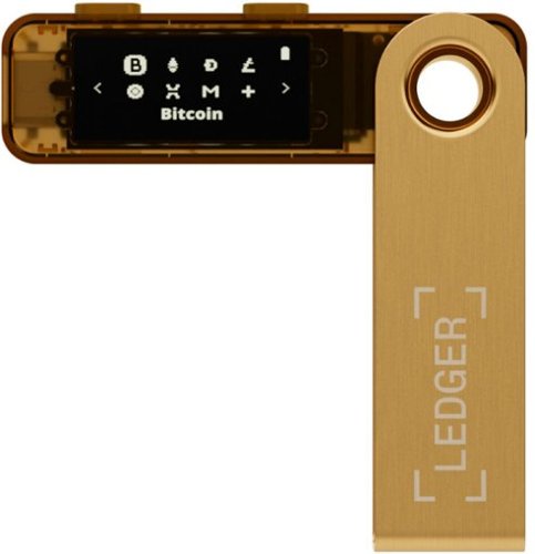 Ledger Nano S Plus Crypto Hardware Wallet - Gold WORLDWIDE DELIVERY
