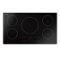 Empava - 36 in. Electric Stove Induction Cooktop with 5 Power Boost Burners - Black-Front_Standard