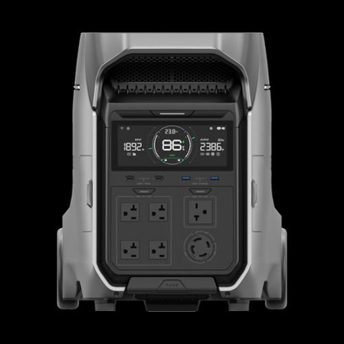 EcoFlow DELTA Pro 3 Portable Home Battery 4kWh (4096 Wh Capacity) - Silver