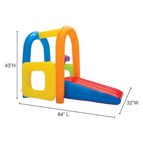 Banzai Jr. Splash Fun Toddlers Activity Water Park, 18 Months & Up GLOBAL SHIPPING