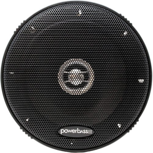 Powerbass OE Series 6.5in.2-Way Coaxial Speaker with Grey Injection Molded PP and Carbon Fiber Cone - black SHOP ONLINE