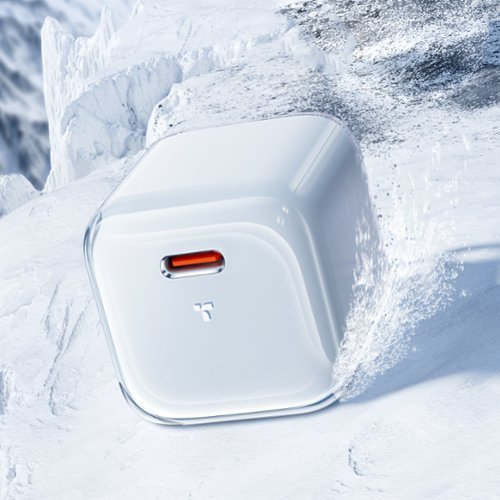 TORRAS Icenano Low Temp 30W USB-C Fast Wall Charger with GaN for iPhone/Samsung/iPad and more - Glacier White HOW TO BUY