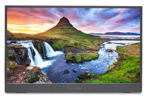  Acer - AOPEN 16PM1Q Abmiuuzx 15.6&quot; IPS LED FHD Portable Monitor (USB, HDMI) - Black