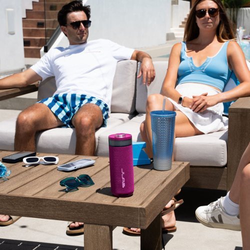 JLab Go Party Speaker Bluetooth Speaker with RGB Lighting - Mulberry WHERE TO BUY