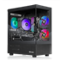 Thermaltake - LCGS View 7660-170 Gaming Desktop AMD Ryzen 5 7600X, 32GB Memory, NVIDIA GeForce RTX 5060, 1TB SSD NVMe M.2 - Black-Front_Standard