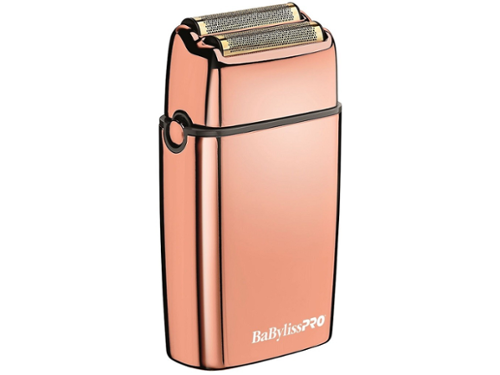 Babyliss - PRO FOILFX02 Cordless Metal Double Foil Shaver FXFS2RG - Rose Gold-Front_Standard 