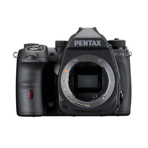 PENTAX - K-3 Mark III Monochrome Camera Body (Black)-Front_Standard 