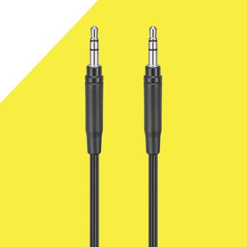 Best Buy essentials™ 6' 3.5 mm Audio Cable - Black SHOP ONLINE