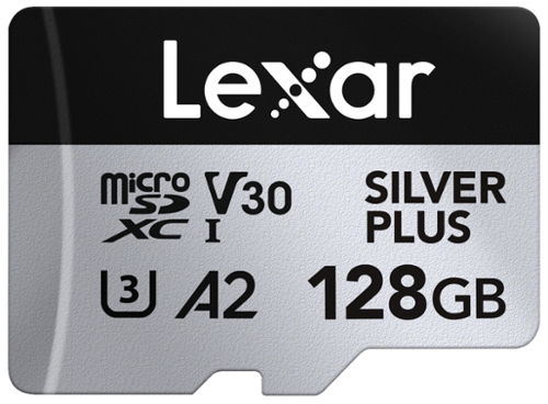 Lexar - Professional SILVER PLUS microSDXC 128 GB