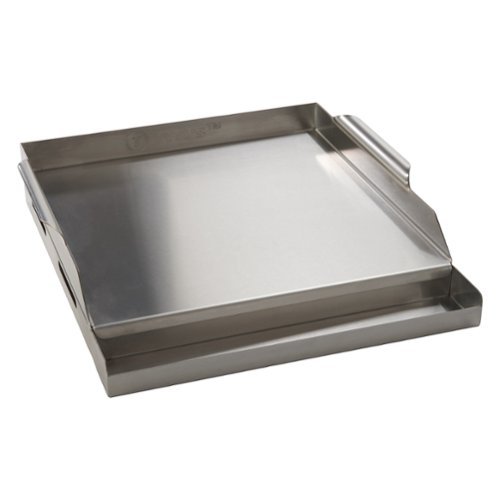 16" by 14" Accessory Griddle for TYTUS Grills - Silver-Angle_Standard 