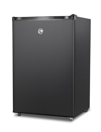 Commercial Cool - 3.0 Cu. Ft. Upright Freezer with 2 Removable Glass Shelves, Reversible Door - Black-Front_Standard 