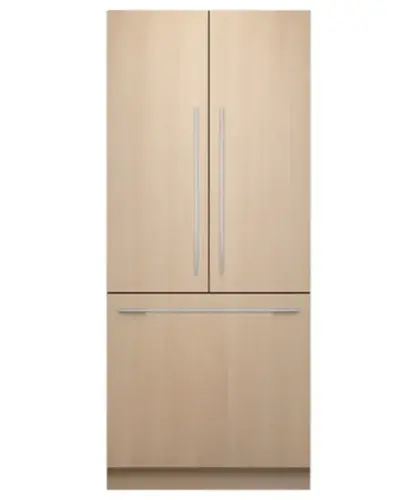 Front. Fisher & Paykel - 36 " Counter-Depth 25 Cu Ft Smart Integrated French Door Refrigerator/Freezer - Panel Ready.