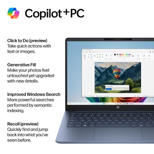 HP OmniBook 3 - 14 2K OLED Laptop - Snapdragon X - 8GB Memory - 256GB SSD - Starlit Blue BUY IN AUSTRALIA