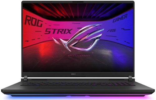 ASUS - ROG Strix SCAR 18 18" 4K 240Hz Gaming Laptop - Intel Core Ultra 9 HX Plus - 32GB RAM - NVIDIA GeForce RTX 5080 - 1TB SSD - Off Black