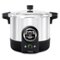Presto - 16 Quart Digital Pressure and Water Boiling Canner, LED Digital Display - Black/Silver-Front_Standard