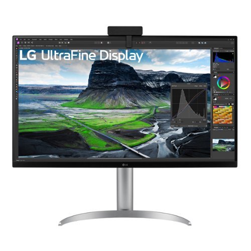  LG - 32" IPS LED 4K UHD FreeSync Monitor with HDR (DisplayPort, HDMI, USB) - Black
