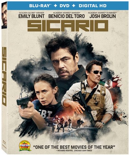  Sicario [Blu-ray/DVD] [2 Discs] [2015]