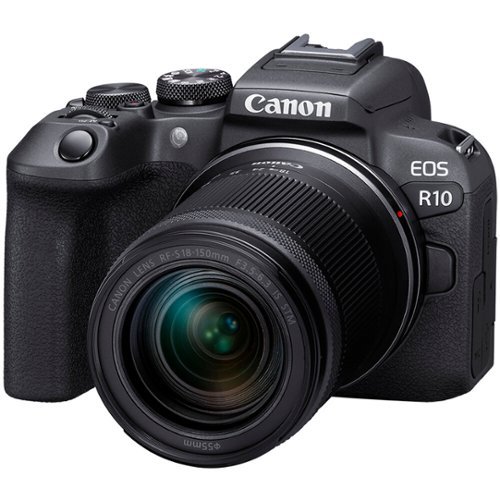 Canon - EOS R10 Mirrorless Camera with 18-150mm Lens - 5331C016-Front_Standard 