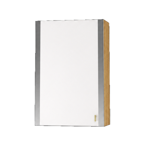 AGA - 18W x 36H x 13D Upper Cabinet - LH - Oak - White-Front_Standard 
