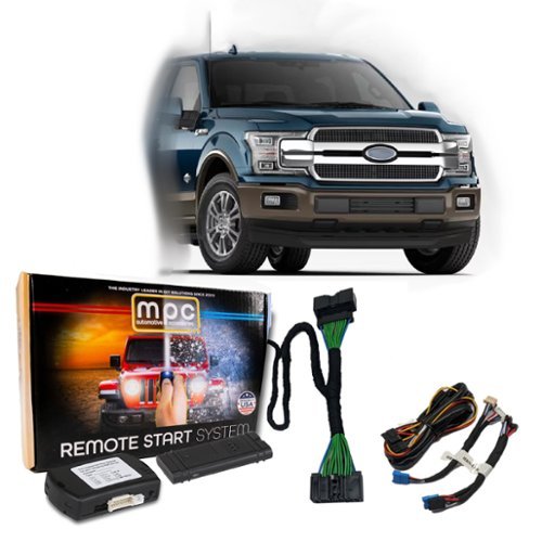 MPC - Plug-n-Play Smartphone Activated Remote Start Kit For 2015-2020 Ford F-150 - Black-Front_Standard 