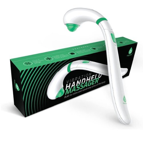 Pursonic - Portable Handheld Massager - White-Front_Standard 