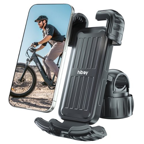 HiBoy Bike Phone Holder, 360° Rotation Adjustable Motorcycle Phone Mount - Black WHERE TO BUY