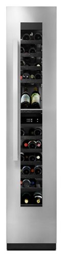 JennAir - Noir Right Swing 18" Wine Column Panel - Stainless Steel