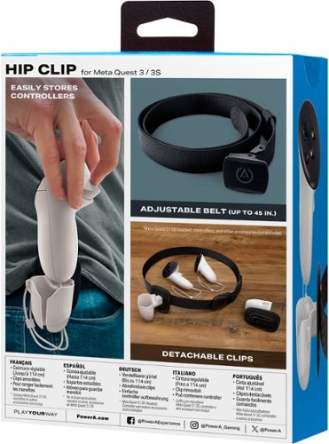 PowerA Hip Clip for Meta Quest 3 - White BUY IN MIDDLE EAST