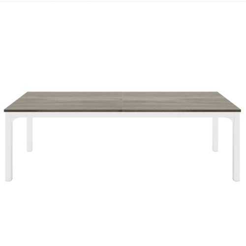 Kadyn - Dining Table, Living Room Table Rectangular, 78 inch Long Kitchen Table for 6-8 People,Taupe - Gray-Front_Standard 