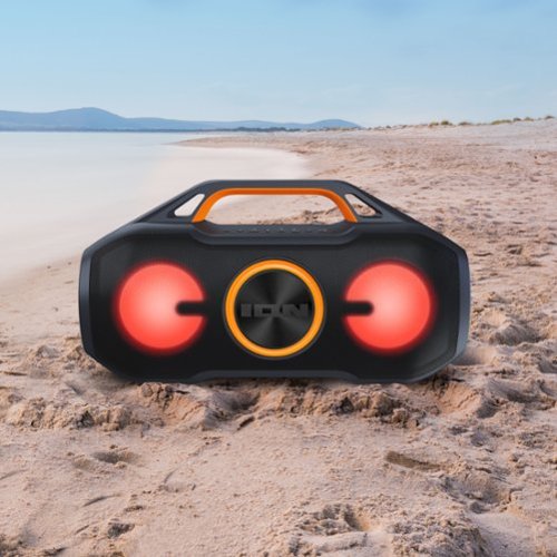 ION Audio AquaSport Max Waterproof 60-Watt Bluetooth Stereo Speaker with Lights - Black HOW TO BUY