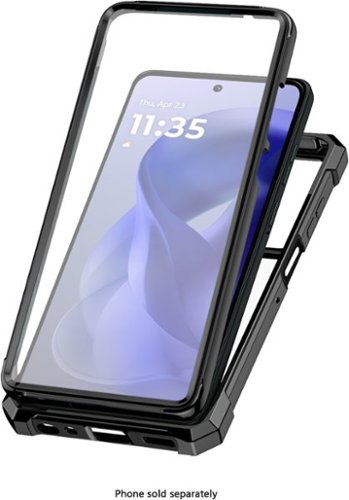 SaharaCase Raider Series GRIP Case for Motorola G Stylus 5G (2025) - Black WORLDWIDE DELIVERY