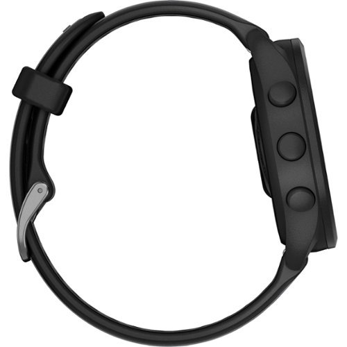 Garmin Forerunner 165 Music GPS Smartwatch 43 mm Fiber-Reinforced Polymer - Black/Slate Gray WORLDWIDE DELIVERY