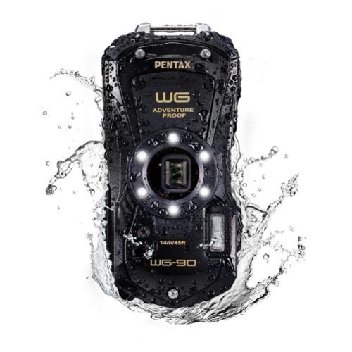 Pentax WG 90 Compact Camera Black 02136-PENTAX - Best Buy