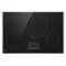 LG - STUDIO 30” Built-In Smart Electric Induction Cooktop with 4 Burners and Flexible Cooking Zone - Black-Front_Standard