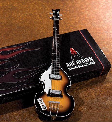  Axe Heaven - Paul McCartney - Hofner Violin Mini Bass Guitar Replica Collectible - COLLECTIBLES - Multicolor