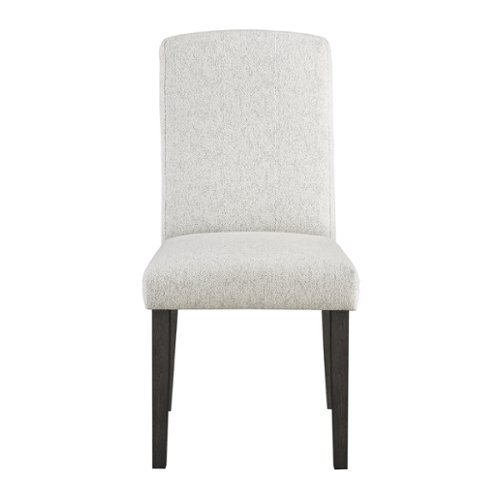 OSP Home Furnishings - Everly Dining Chair 2 Pack - Oyster Grey