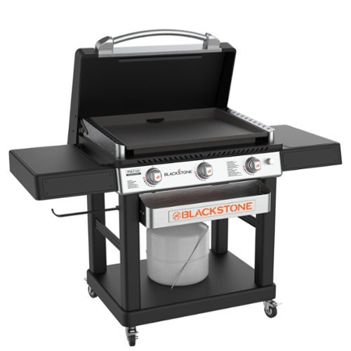 Blackstone - 28-in. Outdoor Griddle - Black-Angle_Standard