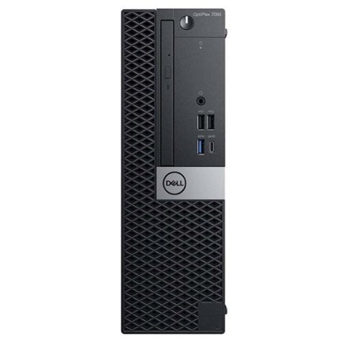 Dell - Refurbished Excellent - Optiplex 7060 SFF Desktop PC, Intel core i7-8700 up to 4.6Ghz, 16GB DDR4 RAM, 256GB SSD, Built-in WiFi, Win11 Pro - Black-Front_Standard 