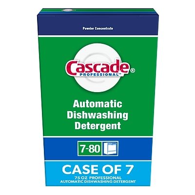 Cascade - Professional Powder Dishwasher Detergent, Fresh Scent, 75 oz - Green-Front_Standard 
