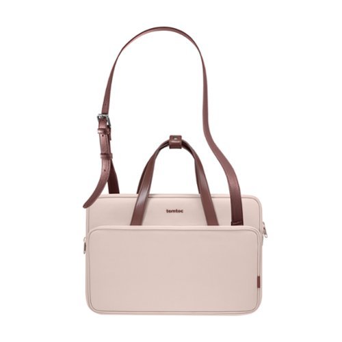 tomtoc Versatile-A12 Laptop Shoulder Case Bag for 14 inch MacBook Pro, 13 MacBook Air & Pro, Microsoft Surface Laptop - Blush Pink BUY IN EUROPE
