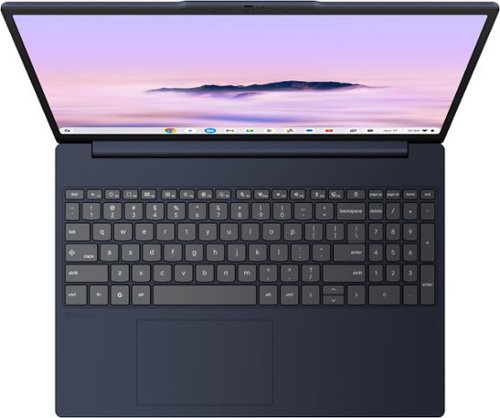 Lenovo Chromebook Plus 15.3 2K Touchscreen Laptop - Intel Core 3 Processor N355 2025 - 8GB Memory - 128GB UFS - Cosmic Blue BUY IN SAUDI ARABIA