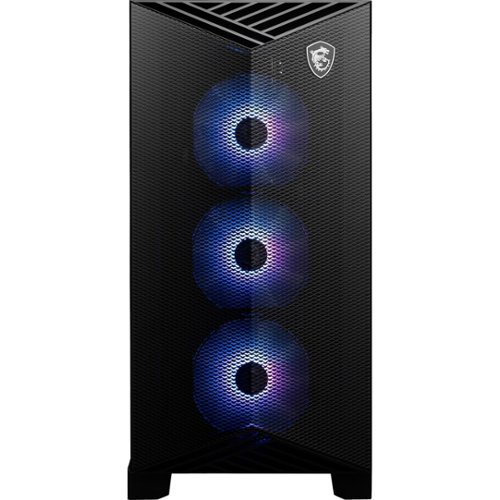 MSI - Aegis R2 Gaming Desktop Computer Intel Core i9-14900F 64GB Memory NVIDIA GeForce RTX 5090 2TB SSD - Black-Front_Standard 