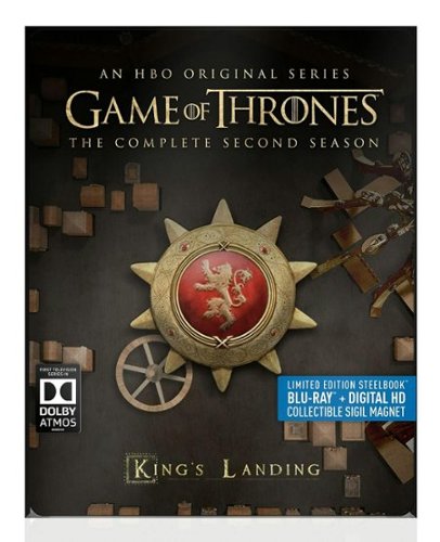  Game of Thrones: The Complete Second Season [Includes Digital Copy] [Blu-ray] [5 Discs] [SteelBook]