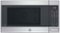 GE Profile - 1.5 Cu.Ft. Convection Countertop Microwave with Sensor Cooking and Scan to Cook Technology - Stainless Steel-Front_Standard