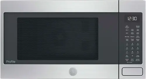 The text on the image reads:

12:30 WIF Connect - Frsac Warm Conv Bake Remote Enable Auto Bake Broil Conv Roast Auto Roast Auto Beverage Popcorn Defrost Cook Time Power Level Sensors Cook 1 170F 2 2607 3 275% 4 300' 5 326T 6 350F 7 375 8 400% 9 4257 Set Clock 0 Timer On/Off Profile Cancel Start of! Pause Door Unlock Add 30 Seconds