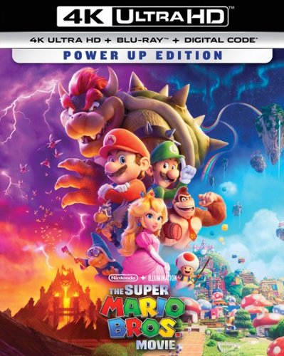  The Super Mario Bros. Movie [Includes Digital Copy] [4K Ultra HD Blu-ray/Blu-ray] [2023]