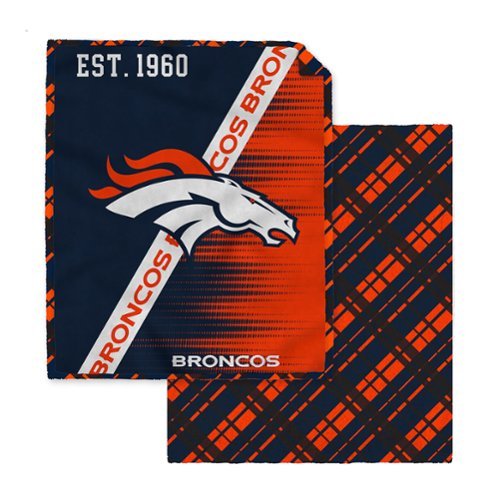 Pegasus - 60" x 80" Digital Dash Two-Sided Checkered Ultra Cozy Sherpa Blanket - Multicolor-Front_Standard 